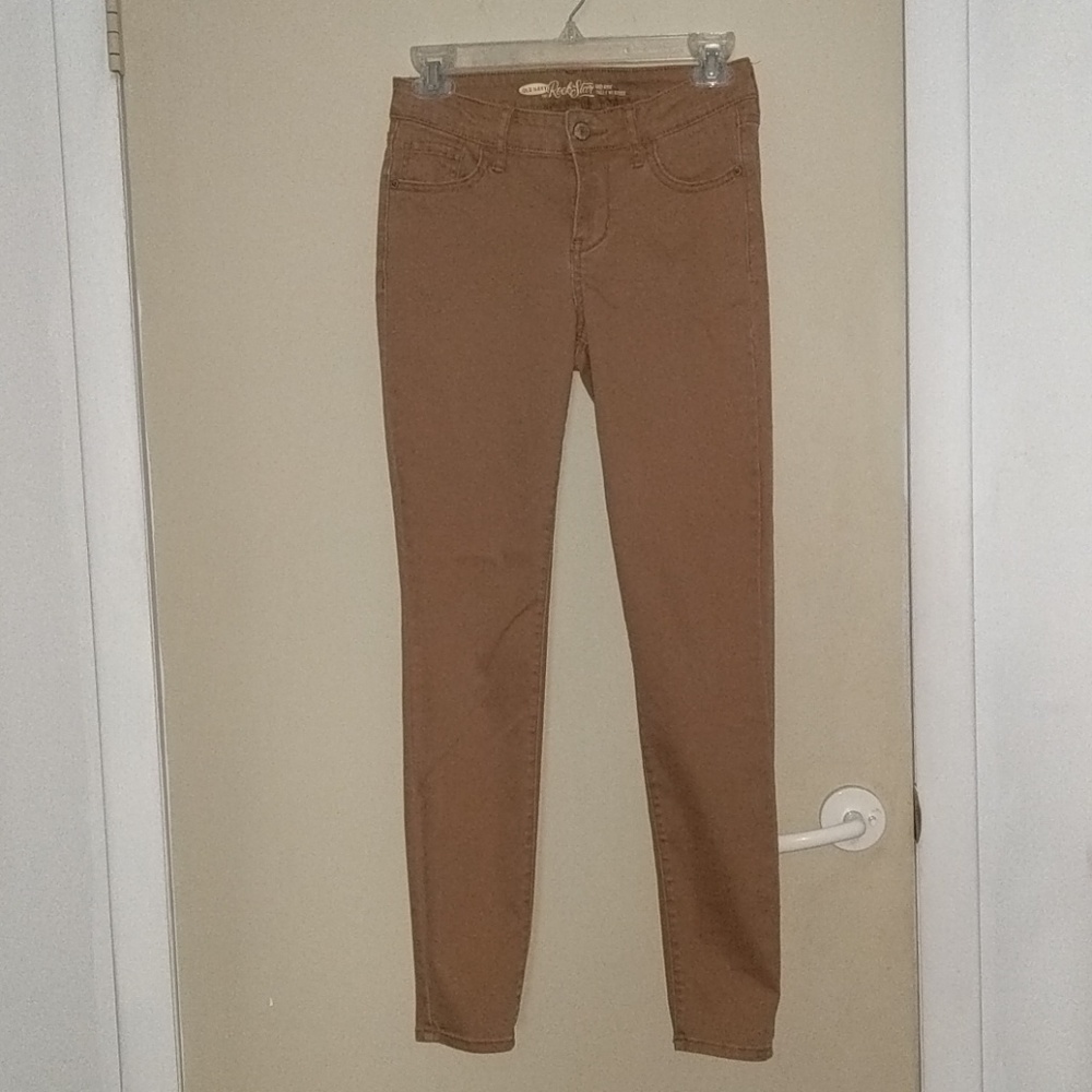 Old Navy, mid-rise Rock Star jeans